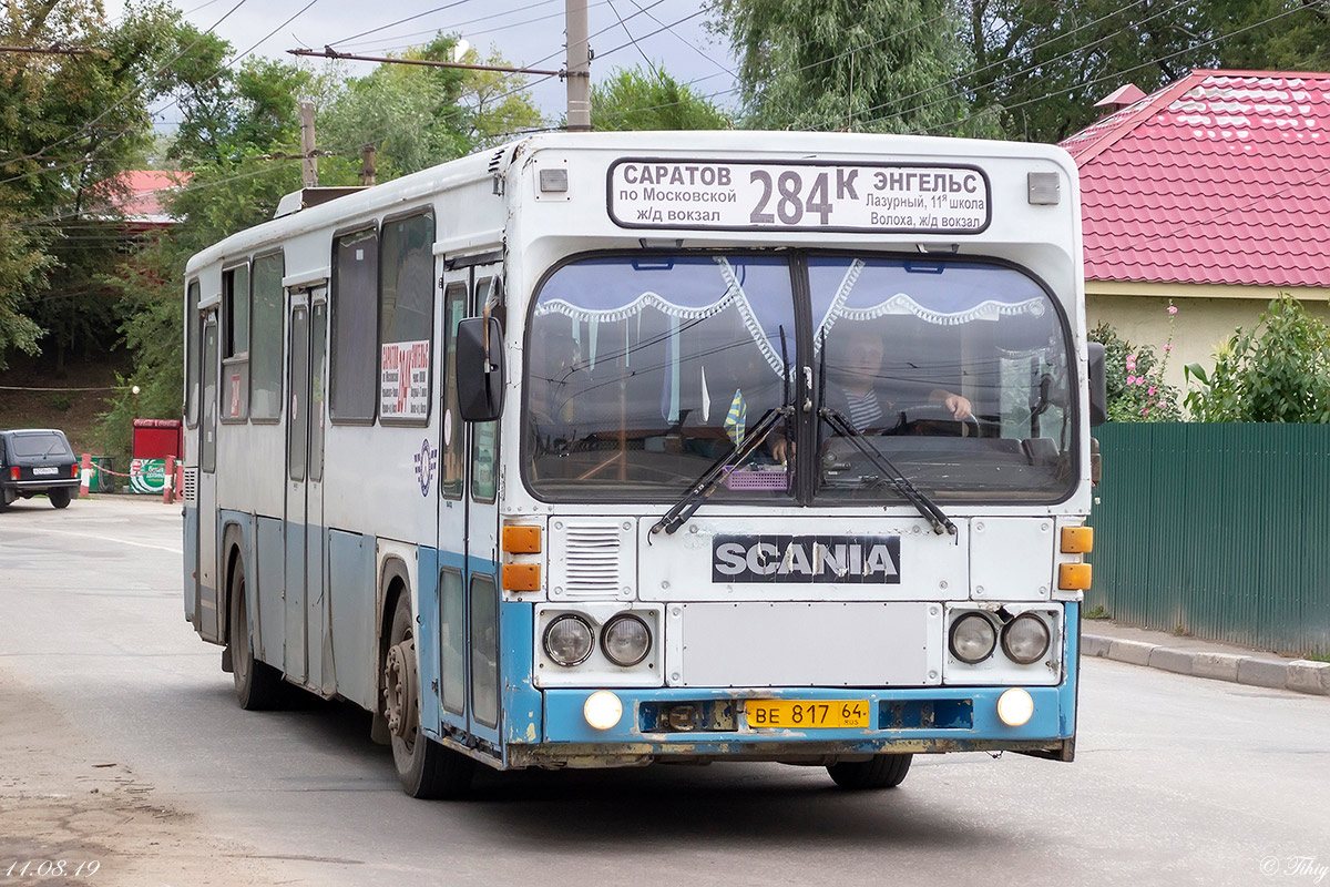 Саратовская область, Scania CR112 № ВЕ 817 64 — Фото — Автобусный транспорт