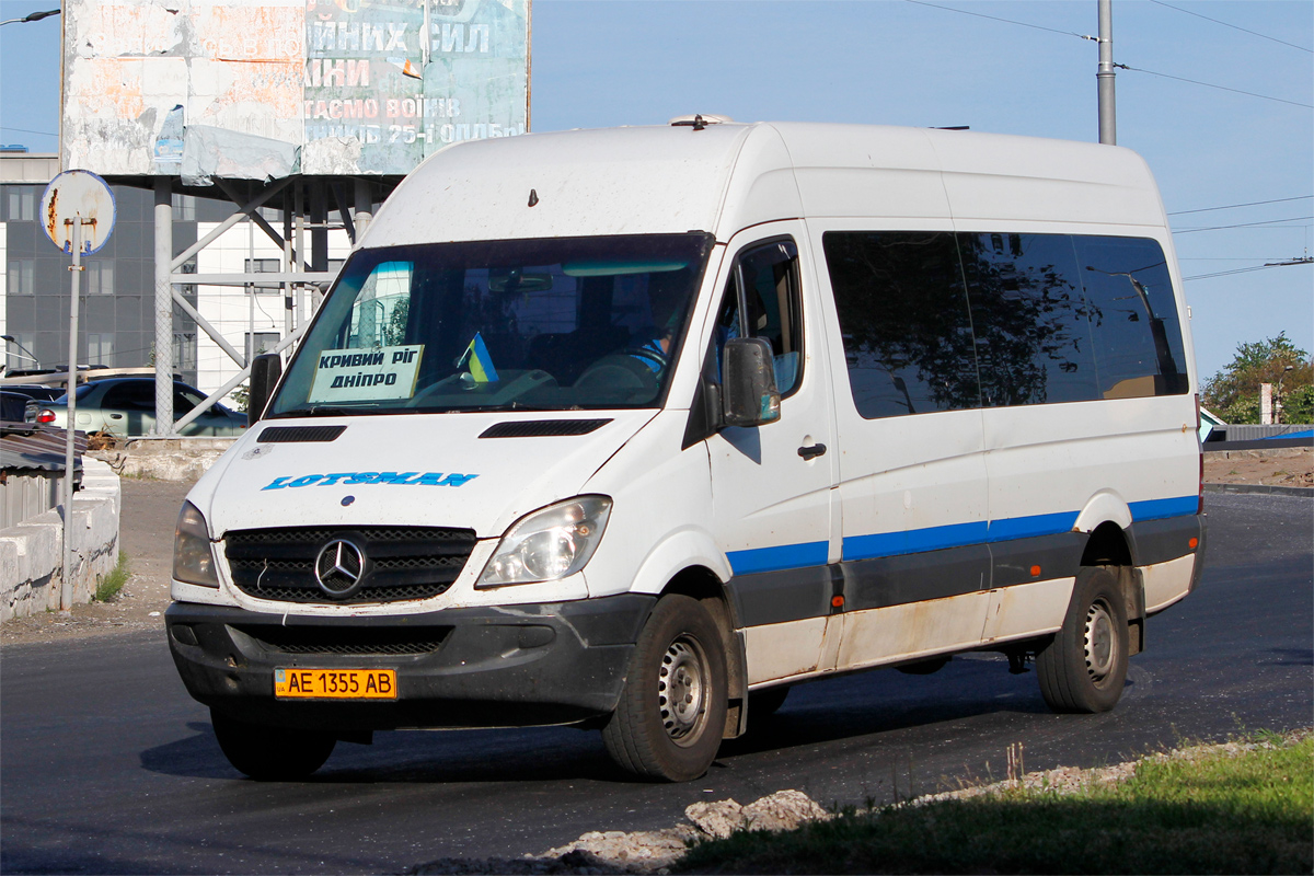 Днепропетровская область, Mercedes-Benz Sprinter W906 313CDI № AE 1355 AB