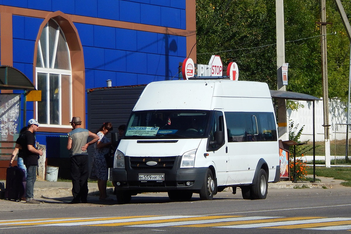 Курская область, Нижегородец-222702 (Ford Transit) № М 559 НК 46 — Фото —  Автобусный транспорт