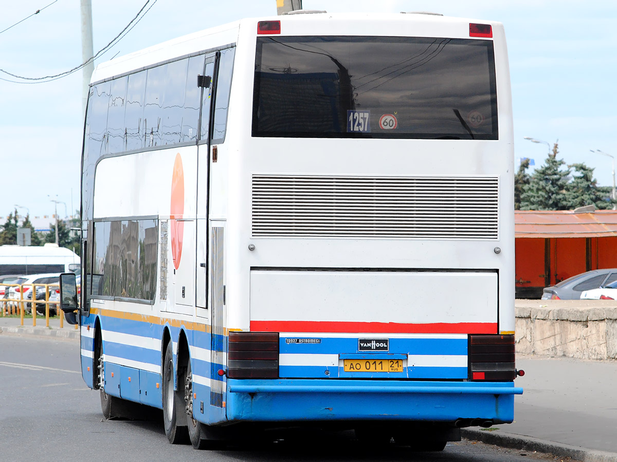 Чувашия, Van Hool TD927 Astromega № АО 011 21 — Фото — Автобусный транспорт