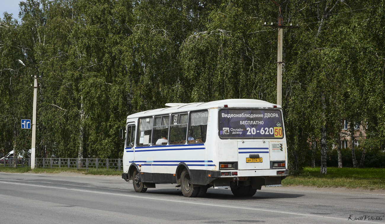 Кемеровская область - Кузбасс, ПАЗ-32054 № АМ 074 42