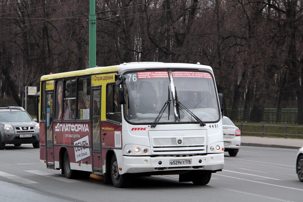 Санкт-Петербург, ПАЗ-320402-05 № n491