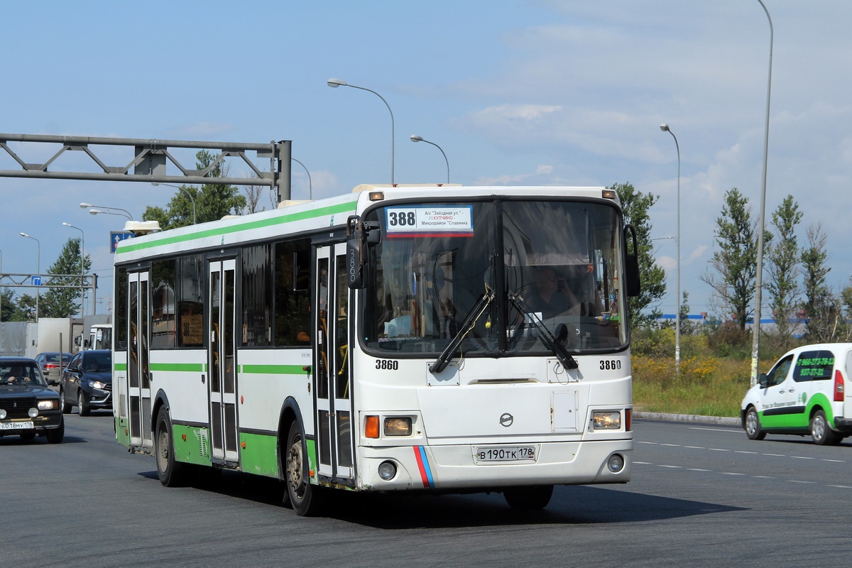 Санкт-Петербург, ЛиАЗ-5293.60 № 3860