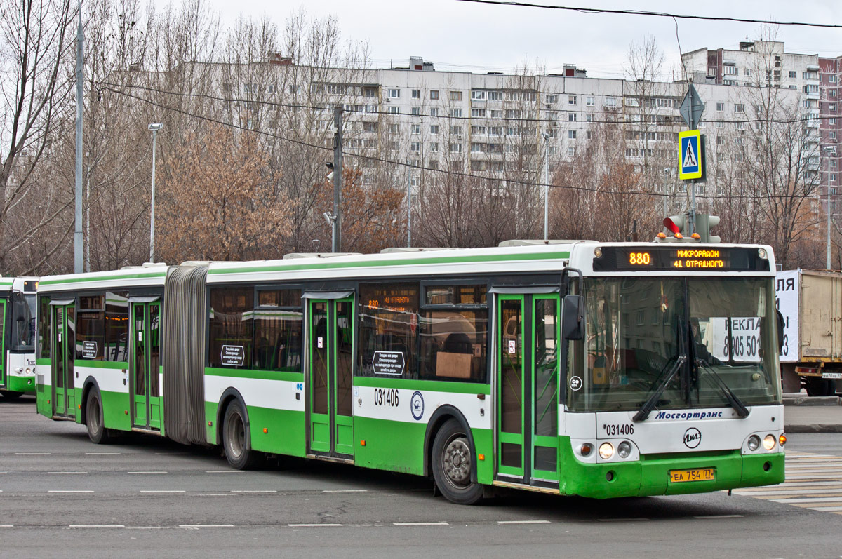 Москва, ЛиАЗ-6213.20 № 031406