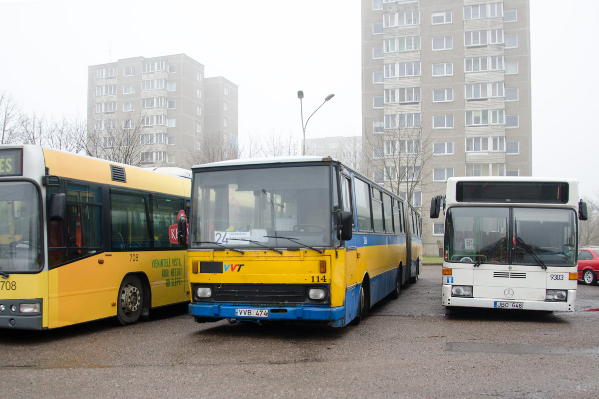 Литва, Karosa B741.1920 № 114; Литва, Mercedes-Benz O405N2 № 9303