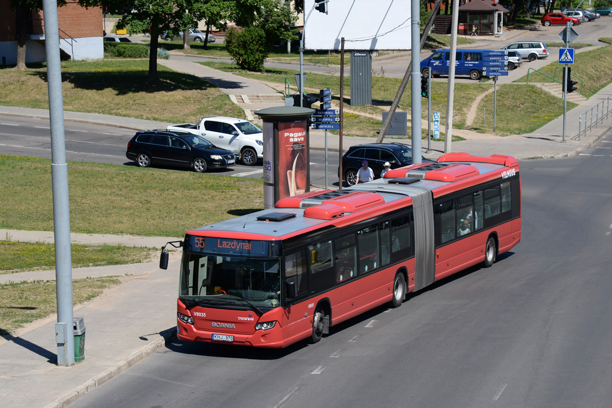 Литва, Scania Citywide LFA № V8035