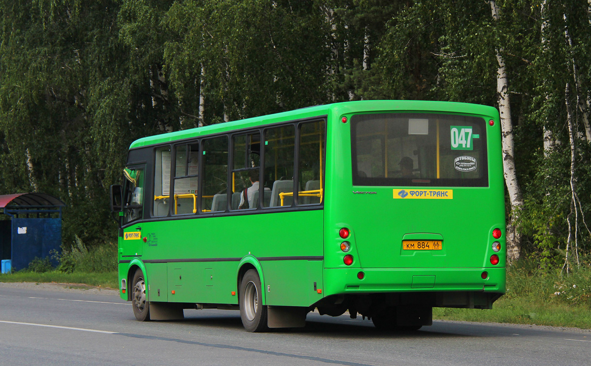 Свердловская область, ПАЗ-320414-05 "Вектор" (1-2) № КМ 884 66