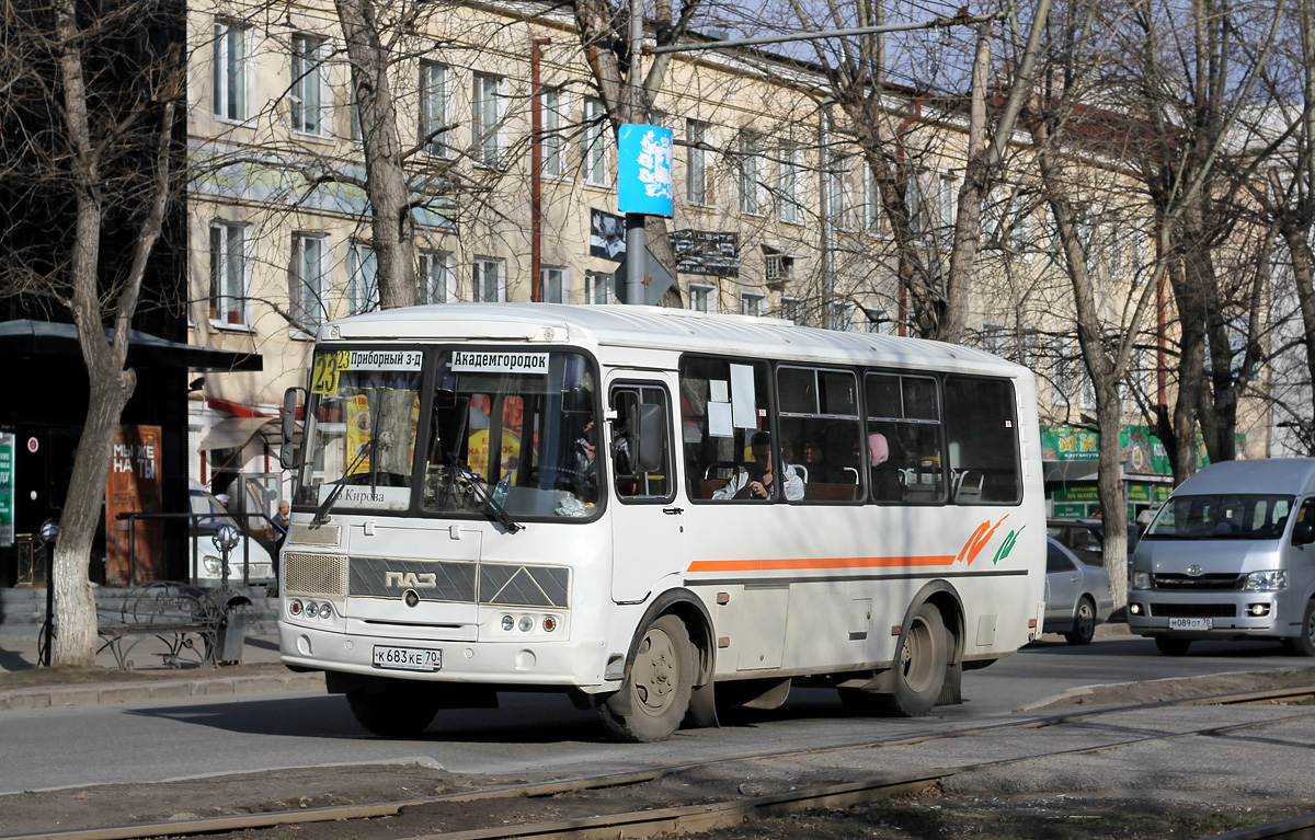 Томская область, ПАЗ-32054 № К 683 КЕ 70