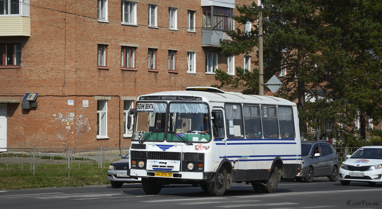 Кемеровская область - Кузбасс, ПАЗ-32054 № АМ 074 42