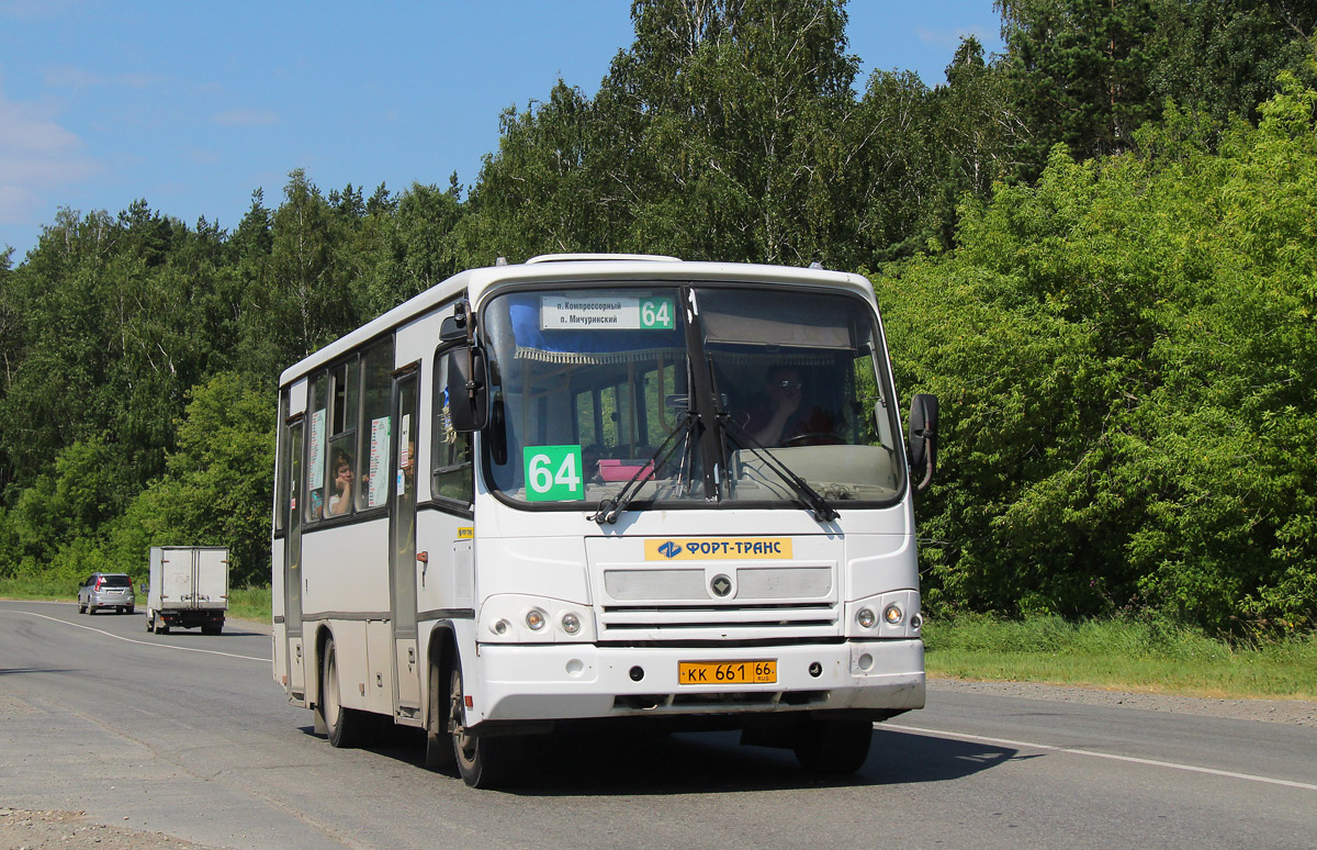 Sverdlovsk region, PAZ-320402-05 č. КК 661 66