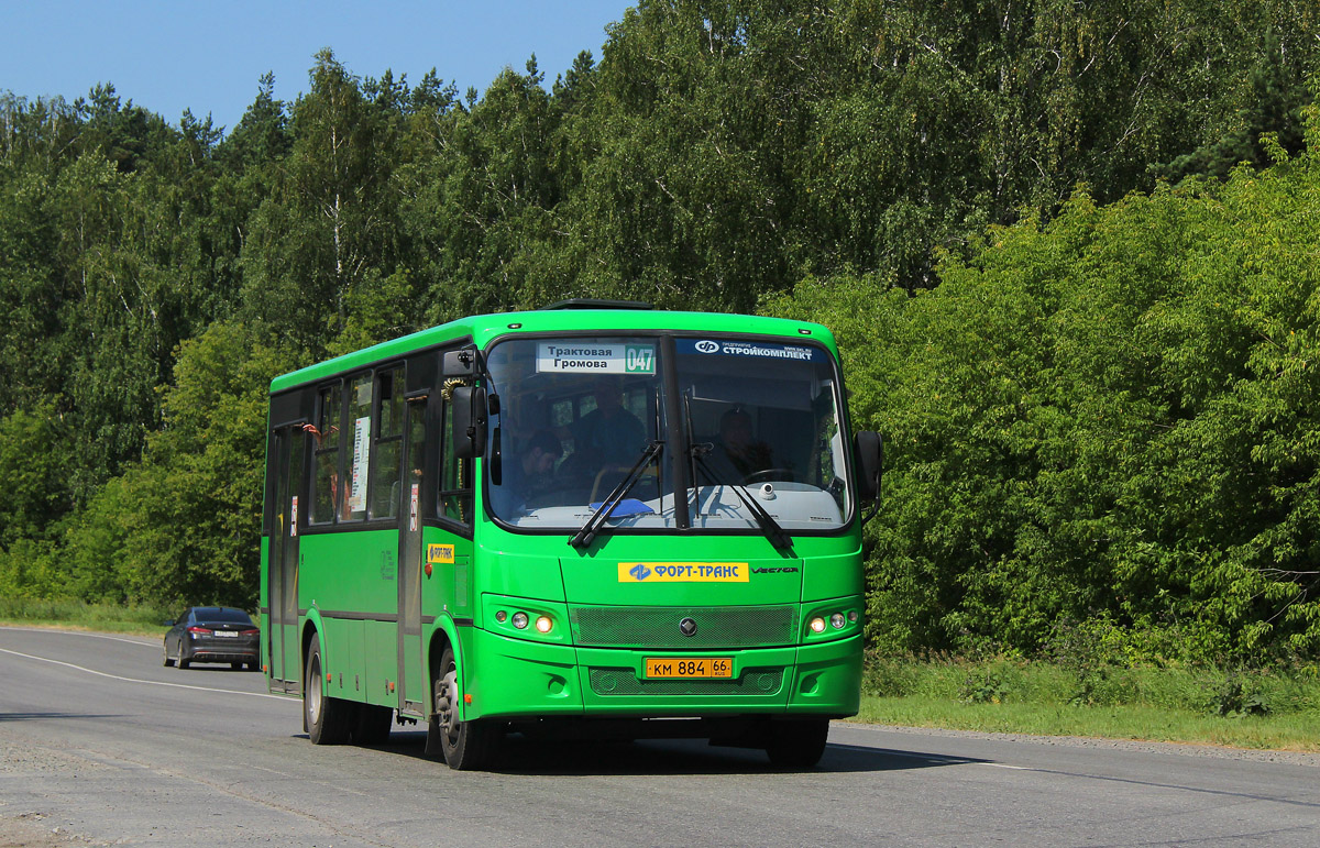 Свердловская область, ПАЗ-320414-05 "Вектор" (1-2) № КМ 884 66