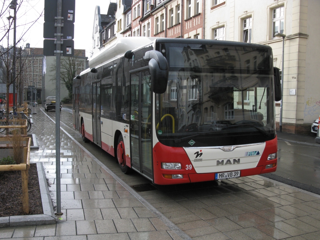 Гессен, MAN A21 Lion's City NL313 CNG № 39