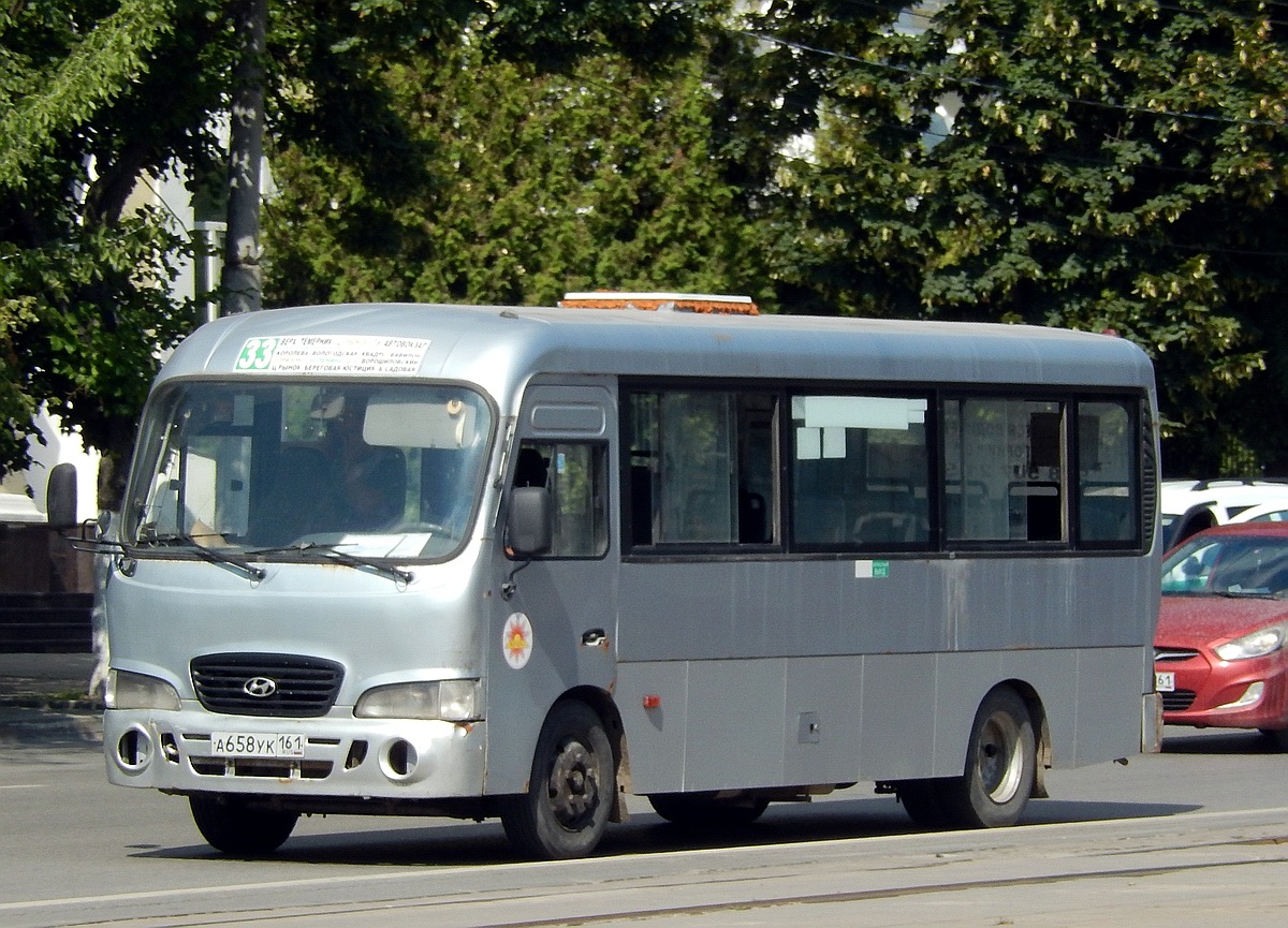 Ростовская область, Hyundai County LWB C09 (ТагАЗ) № А 658 УК 161