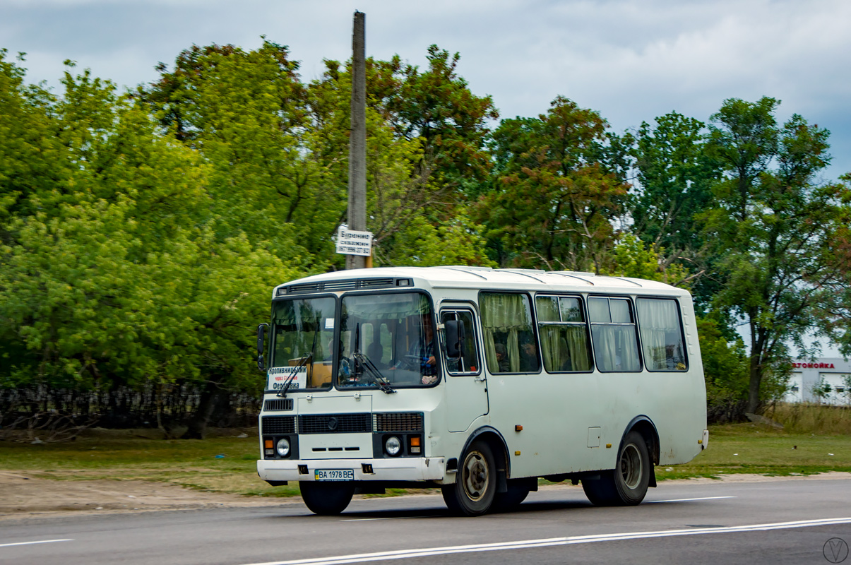 Кировоградская область, ПАЗ-32054 № BA 1978 BE