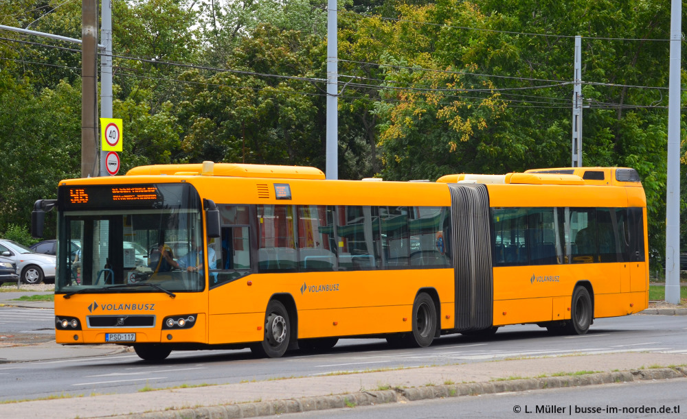 Венгрия, Volvo 7700A № PSD-117