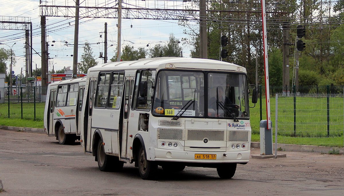 Новгородская область, ПАЗ-32054 № 353