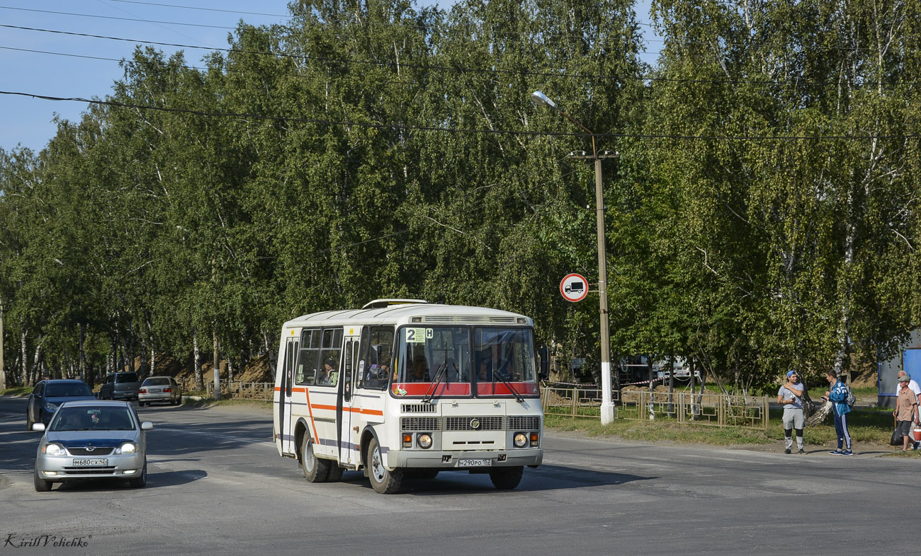 Кемеровская область - Кузбасс, ПАЗ-32054 № Н 290 РО 152