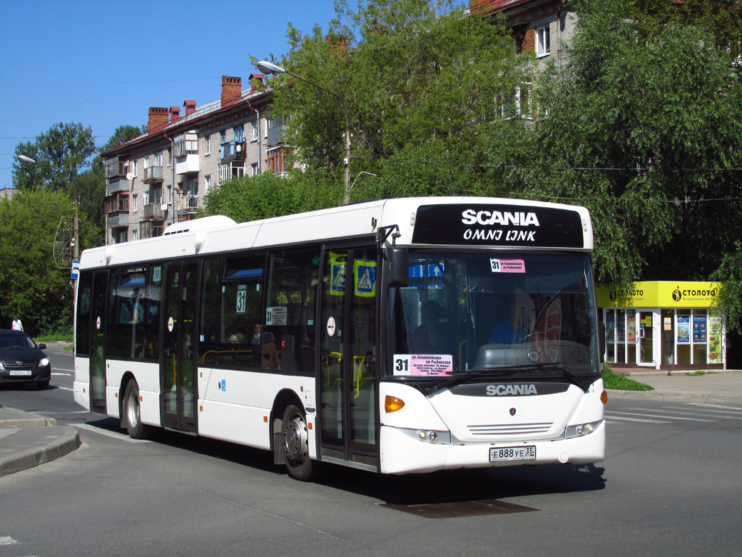 Вологодская область, Scania OmniLink II (Скания-Питер) № Е 888 УЕ 35