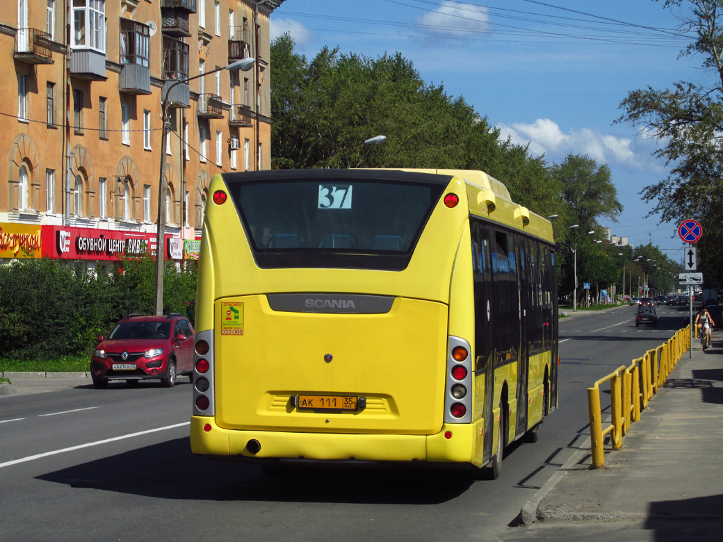 Вологодская область, Scania OmniLink II (Скания-Питер) № АК 111 35