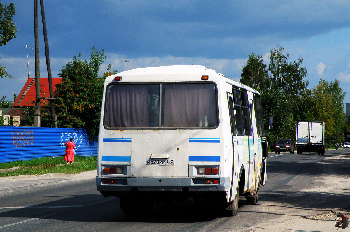 Нижегородская область, ПАЗ-3205-110 № М 520 ММ 152