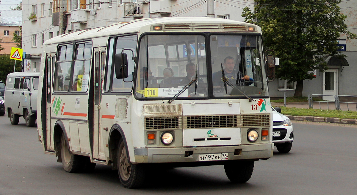 Новгородская область, ПАЗ-32054 № 13