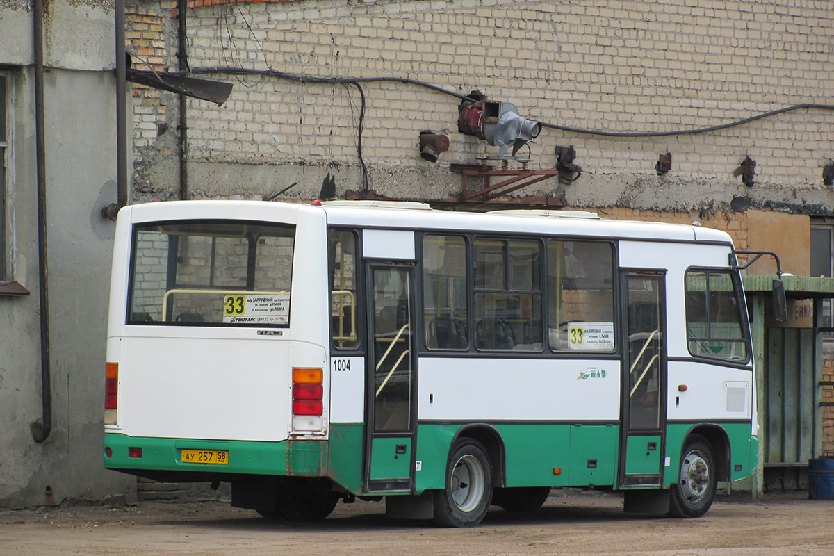 Пензенская область, ПАЗ-320402-03 № 1004