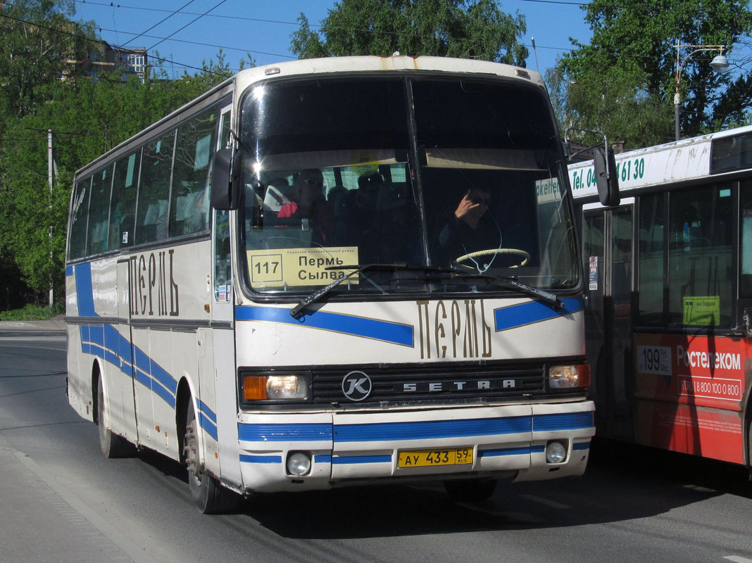 Пермский край, Setra S214HD № АУ 433 59