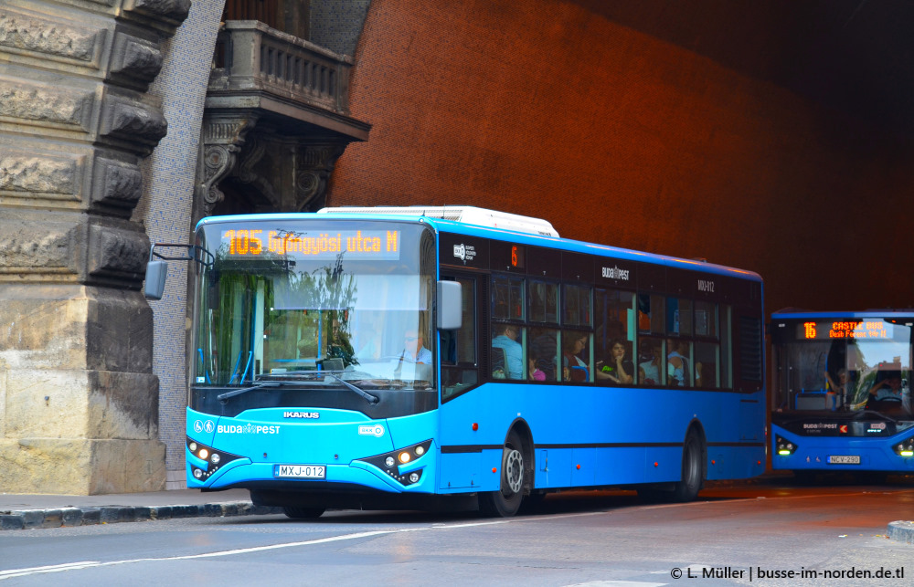 Венгрия, Ikarus V127 № MXJ-012