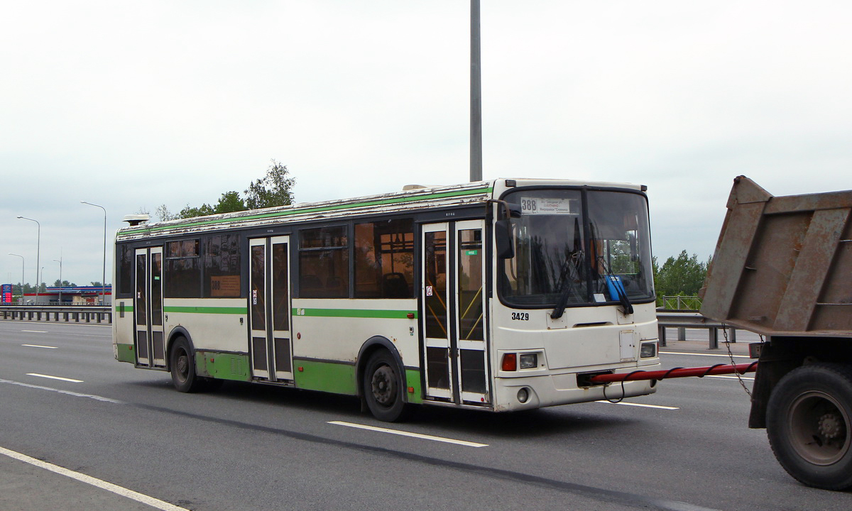 Санкт-Петербург, ЛиАЗ-5293.53 № 3429