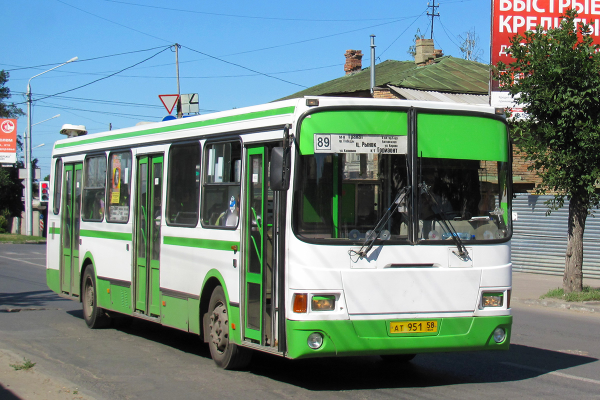 Penza region, LiAZ-5256.45 č. АТ 951 58