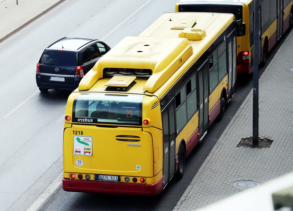 Литва, Irisbus Citelis 12M CNG № 1218