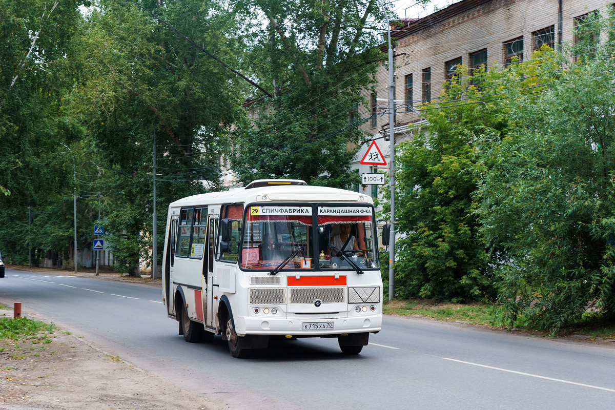 Томская область, ПАЗ-32054 № К 715 ХА 70