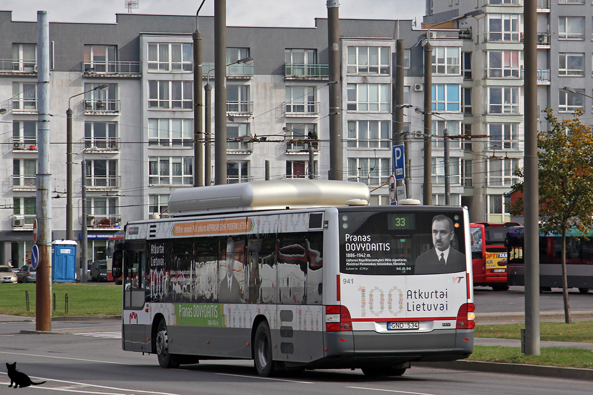 Lietuva, MAN A21 Lion's City NL273 CNG Nr. 941