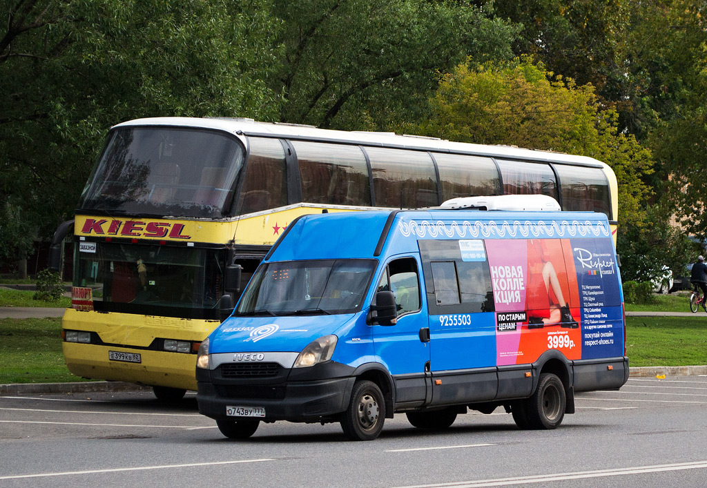 Москва, Нижегородец-2227UU (IVECO Daily) № 9255503; Дагестан, Neoplan N122/3 Skyliner № Е 399 КВ 82