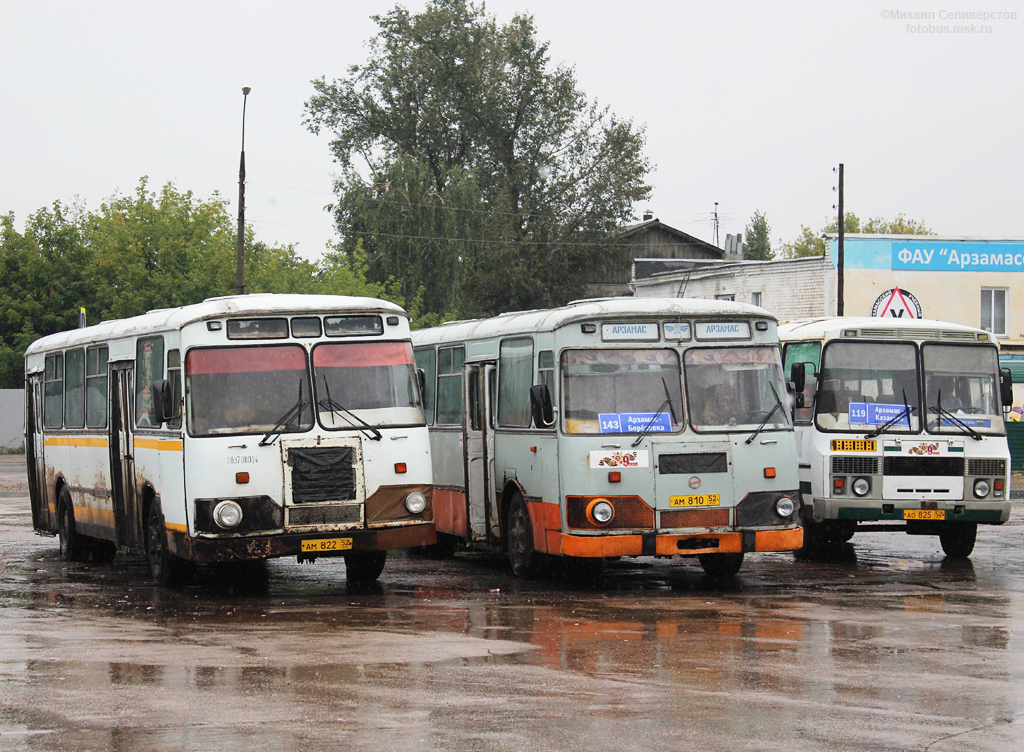 Нижегородская область, ЛиАЗ-677М (БАРЗ) № АМ 822 52