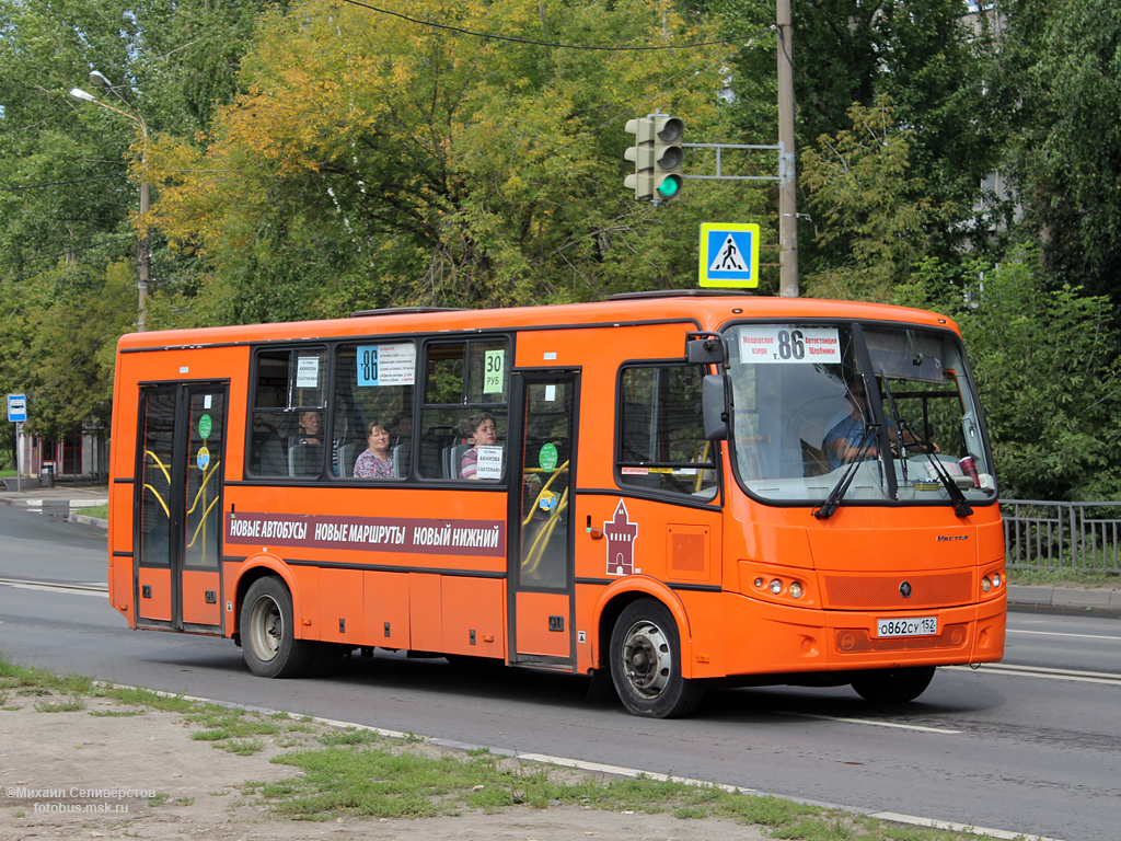 Nizhegorodskaya region, PAZ-320414-05 "Vektor" # О 862 СУ 152