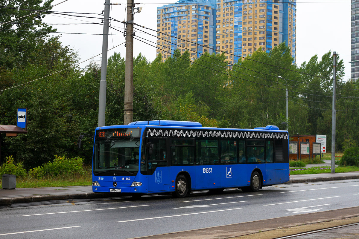 Москва, Mercedes-Benz Conecto II № 151353