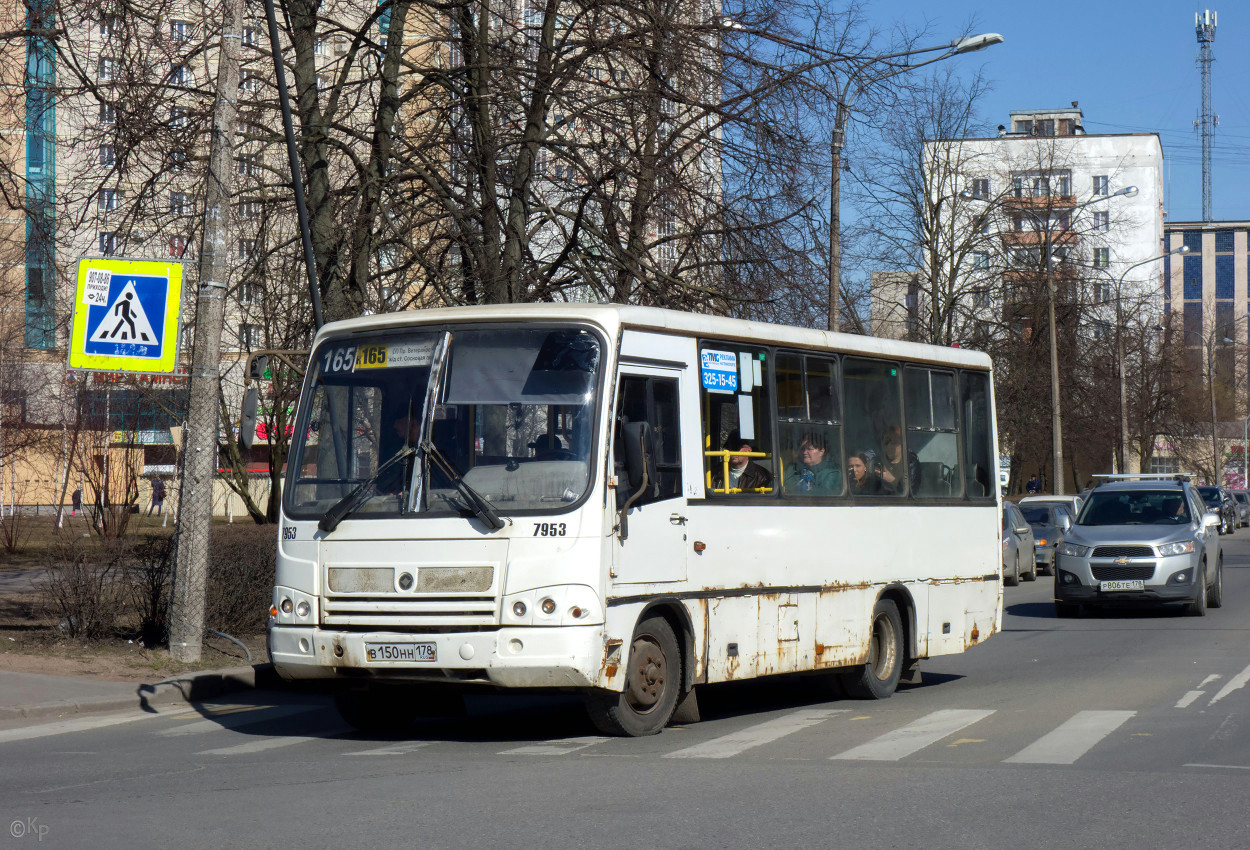 Санкт-Петербург, ПАЗ-320402-05 № 7953