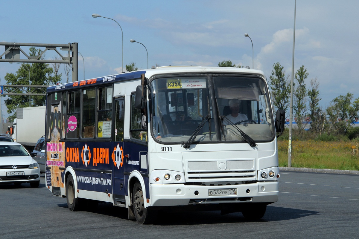 Sankt Petersburg, PAZ-320412-05 Nr 9111