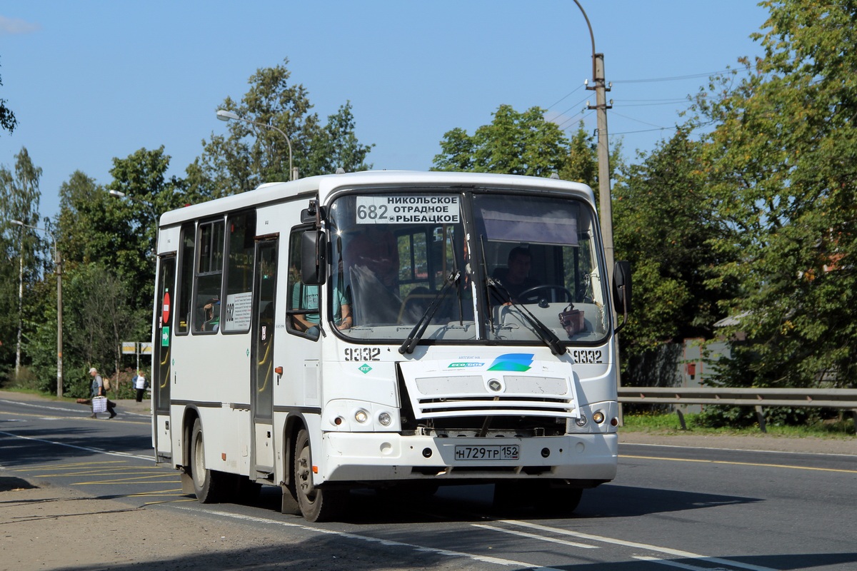 Ленинградская область, ПАЗ-320302-08 № 9332