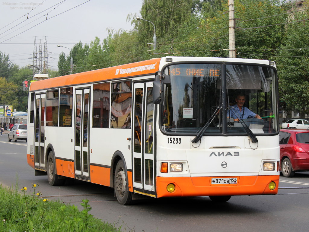 Нижегородская область, ЛиАЗ-5293.60 № 15233