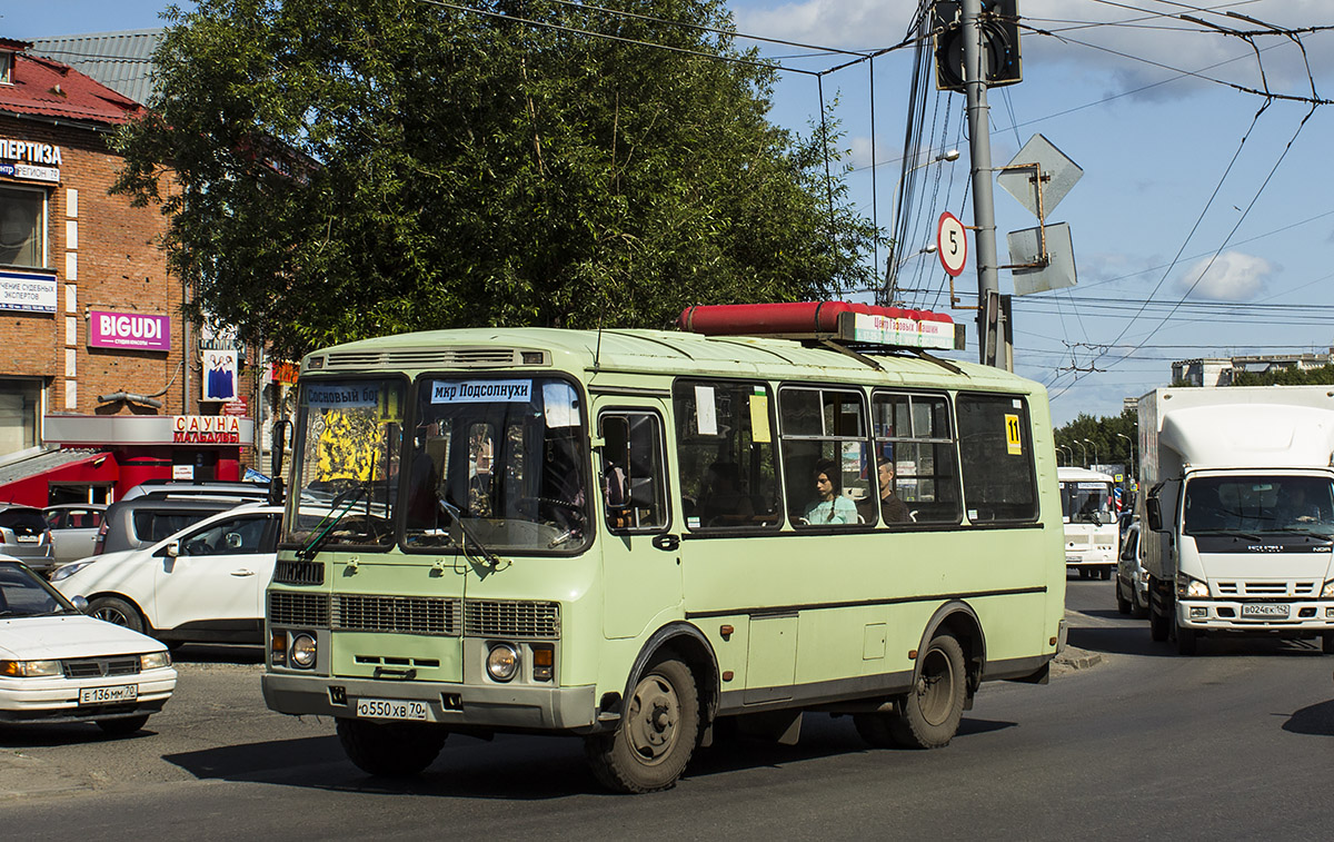 Томская область, ПАЗ-32054 № О 550 ХВ 70