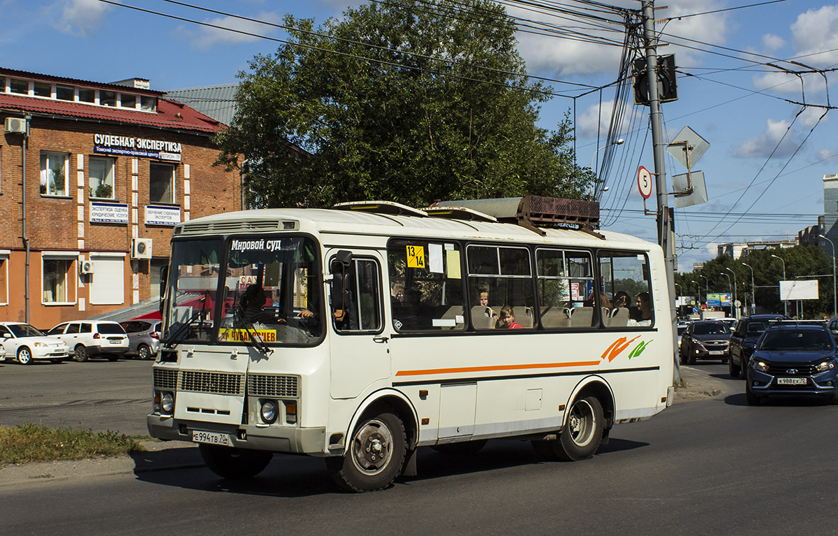 Томская область, ПАЗ-32054 № Е 994 ТВ 70