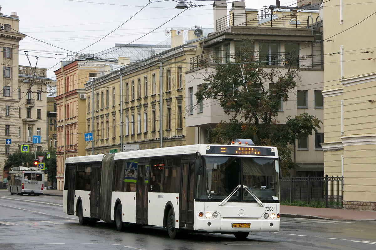 Санкт-Петербург, ЛиАЗ-6213.20 № 7206