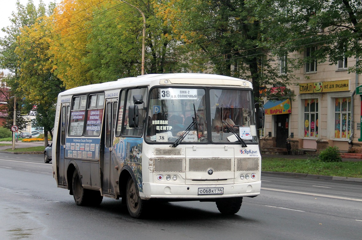 Костромская область, ПАЗ-32054 № О 068 КТ 44