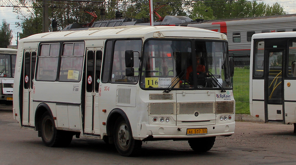 Новгородская область, ПАЗ-32054 № 354