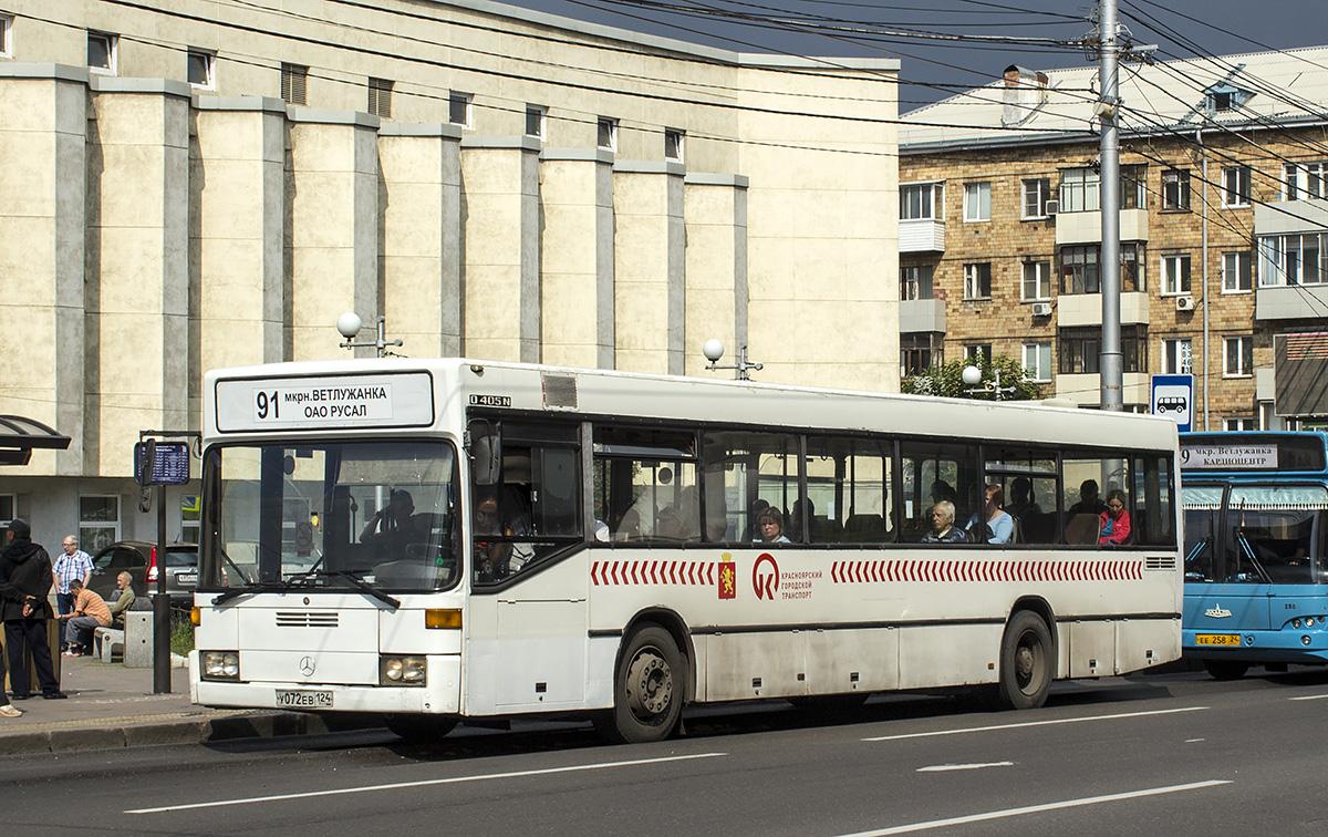 Красноярский край, Mercedes-Benz O405N № У 072 ЕВ 124