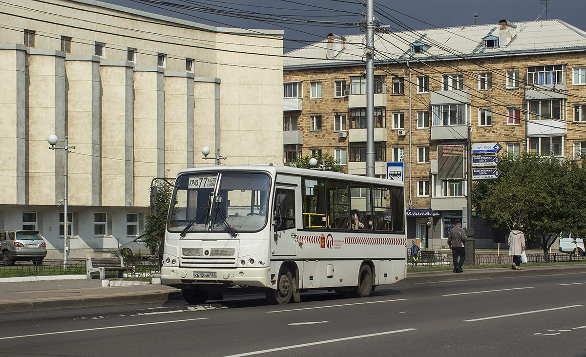 Красноярский край, ПАЗ-320402-05 № К 612 НН 124