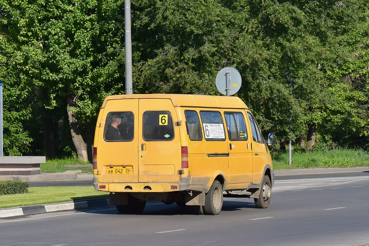 Волгоградская область, ГАЗ-322132 (XTH, X96) № АВ 042 34