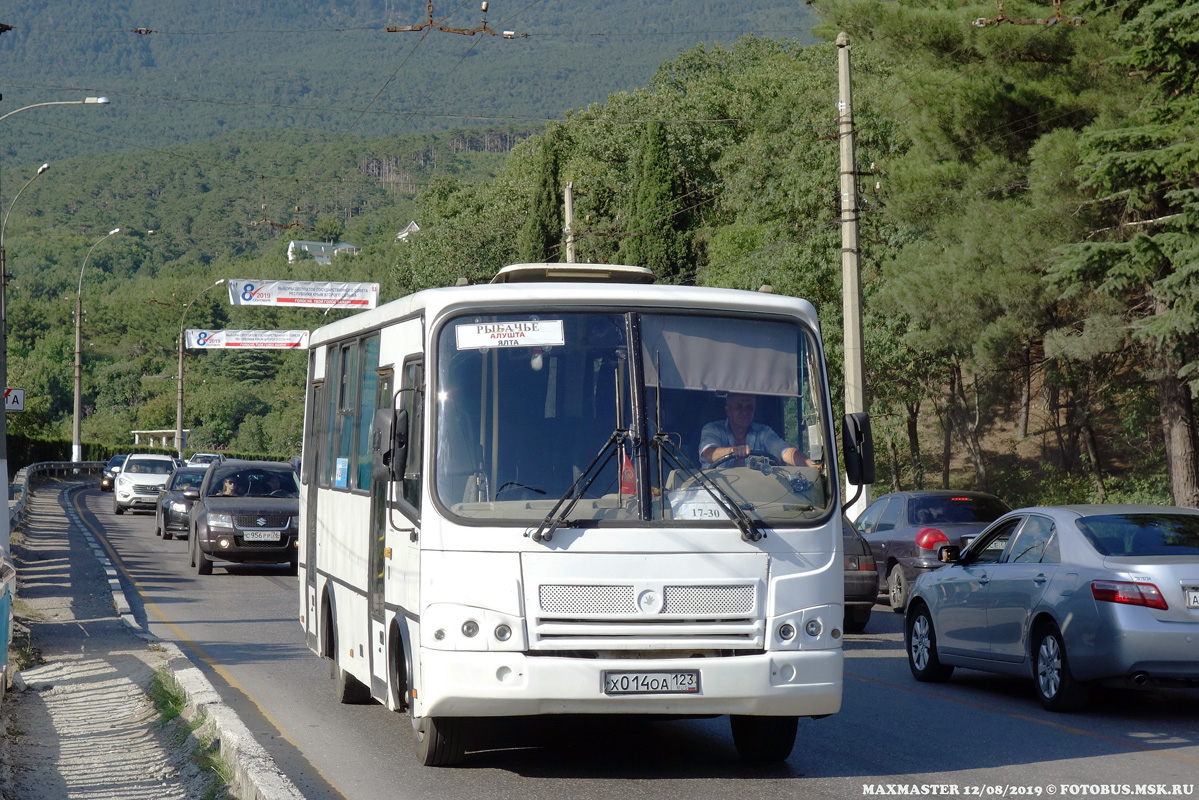 Республика Крым, ПАЗ-320402-03 № Х 014 ОА 123